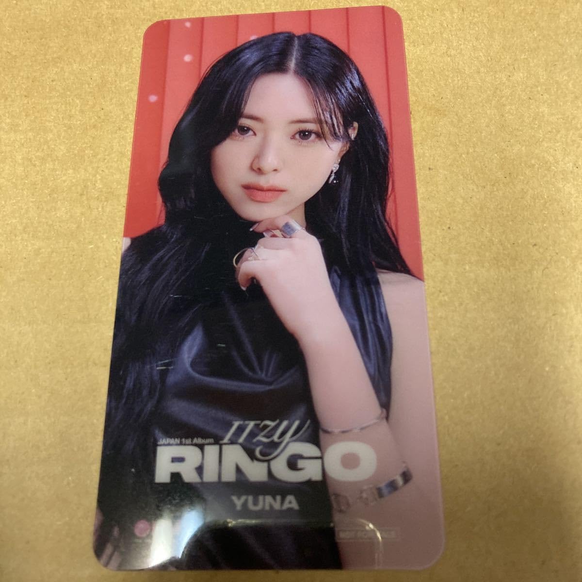 Amazon.co.jp: ITZY RINGO HMV特典クリアしおり YUNA : Office Products